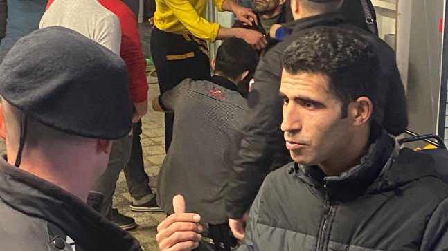 Spor Sokakta Kavga Meydana Geldi